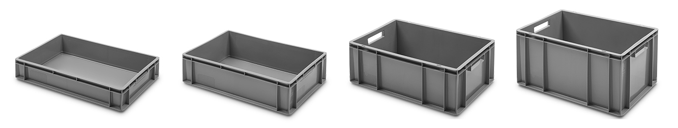 Solid Stackable Containers