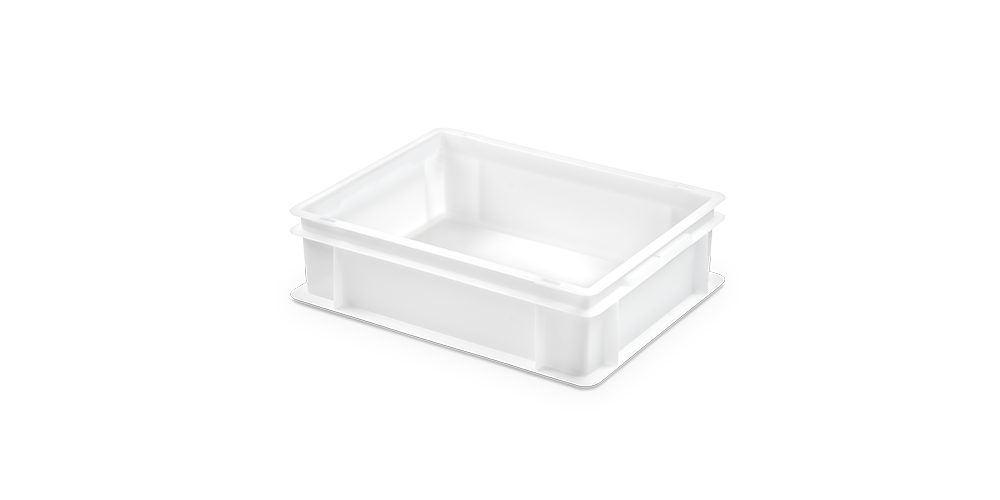 Bidón de plástico blanco con asas y grifo de vaciado, volumen 50 litros,  apto para alimentación
